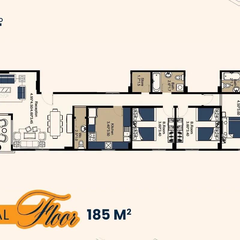 شقة للبيع بمساحة 185 متر و 3 غرف في التجمع الخامس القاهرة شقة للبيع بمساحة 185 متر و 3 غرف في التجمع الخامس القاهرة