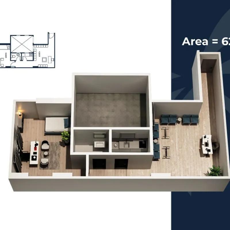 Clinic for sale with an area of 62 meters in Nasr City Cairo