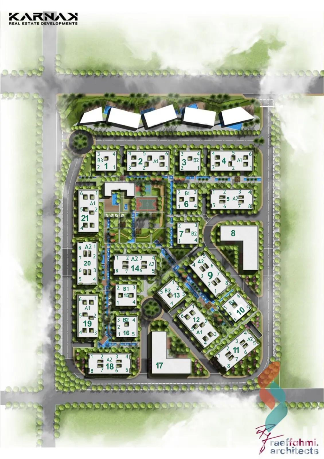 Apartment with garden for sale with an data.area 135 meters and 3 data.rooms in Cheikh Zayed Giza - All Images