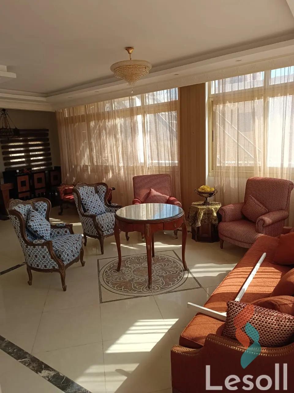 Duplex for monthly rent with an area 350 meters and 3 rooms in October 6 Giza