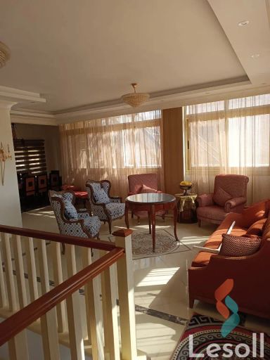 Duplex for monthly rent with an area 350 meters and 3 rooms in October 6 Giza
