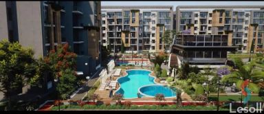 شقة بحديقة للبيع بمساحة 108 متر و غرفتان في التجمع الخامس القاهرة