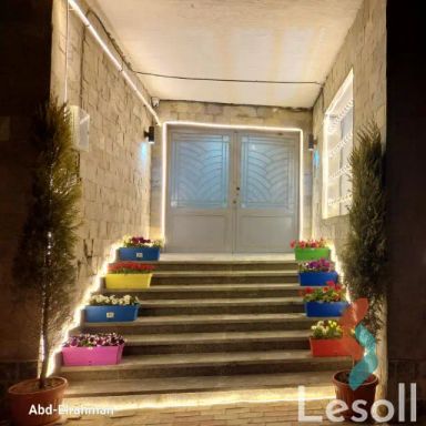 Apartment with garden for sale with an area 100 meters and 2 room in New Cairo Cairo