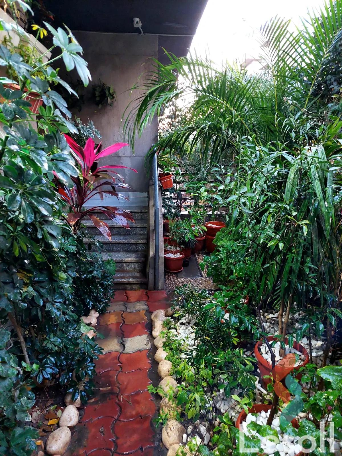 شقة بحديقة للبيع بمساحة 210 متر و 3 غرف في زهراء المعادي القاهرة