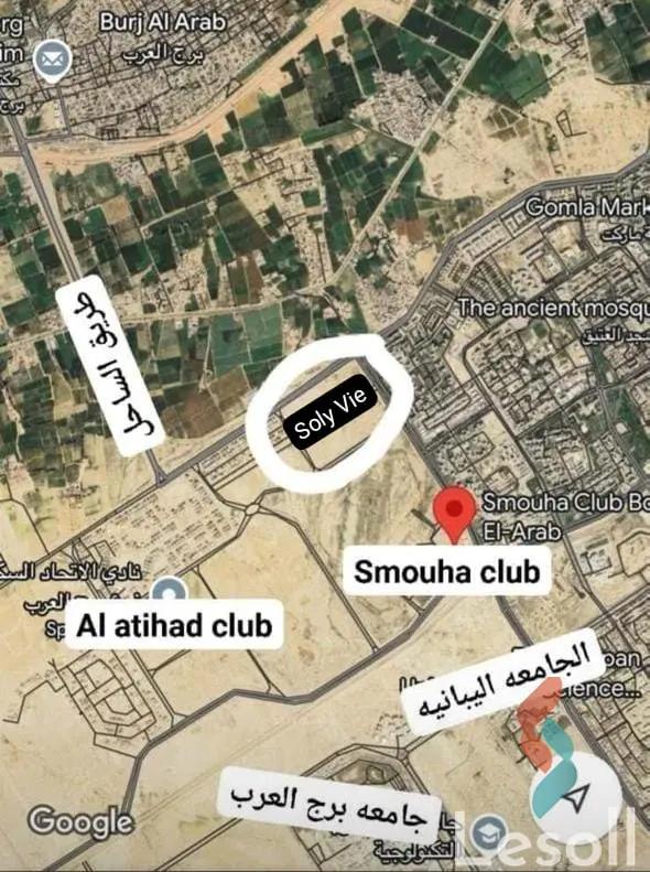 Apartment for sale with an area 109 meters and 2 room in Bourj Alarab Alexandria