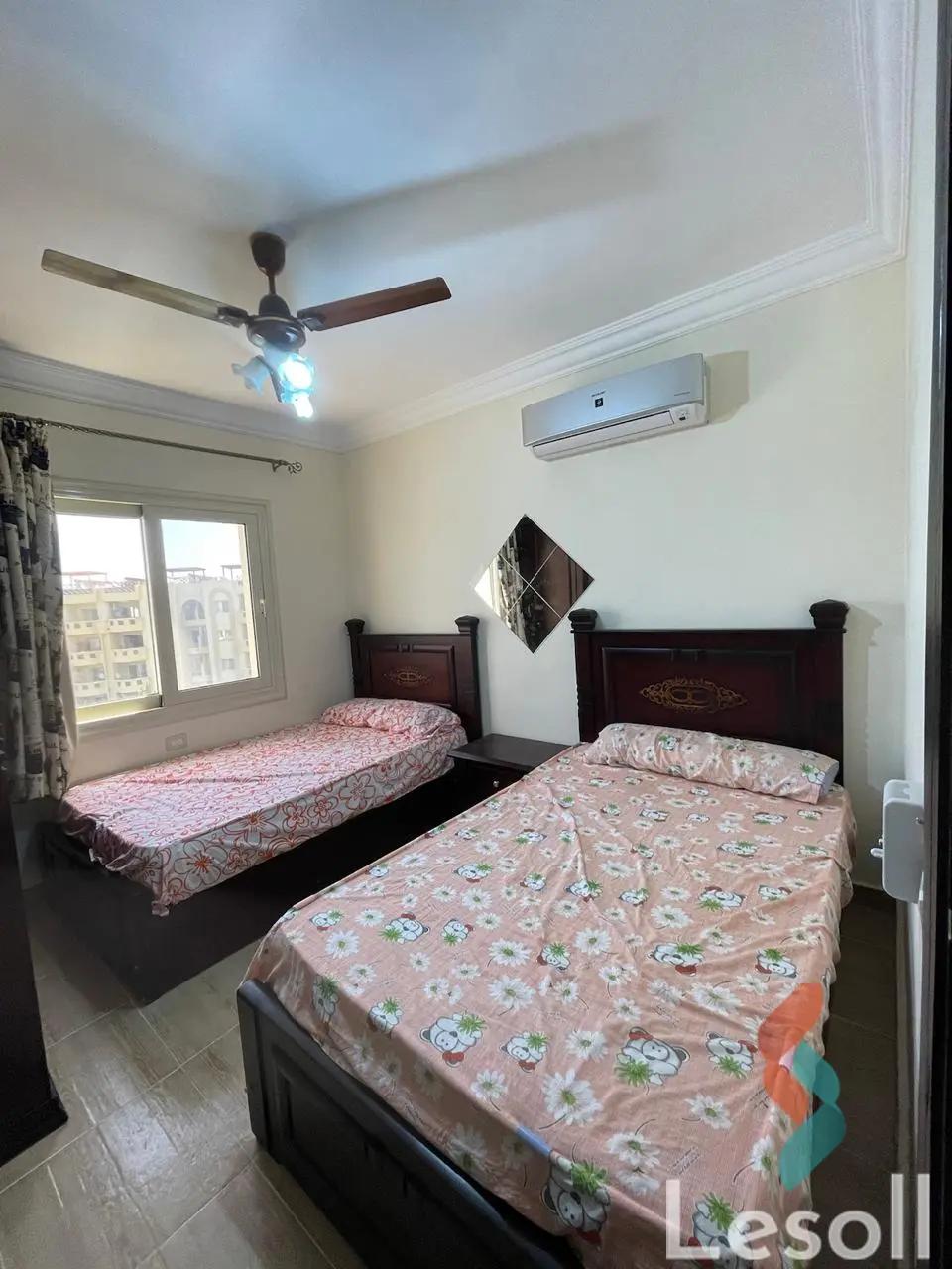 دوبلكس للايجار الشهري بمساحة 125 متر و غرفتان في الساحل الشمالي الاسكندرية