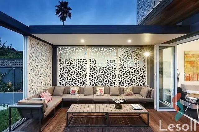 Apartment with garden for sale with an area 200 meters and 4 rooms in Badr City Cairo