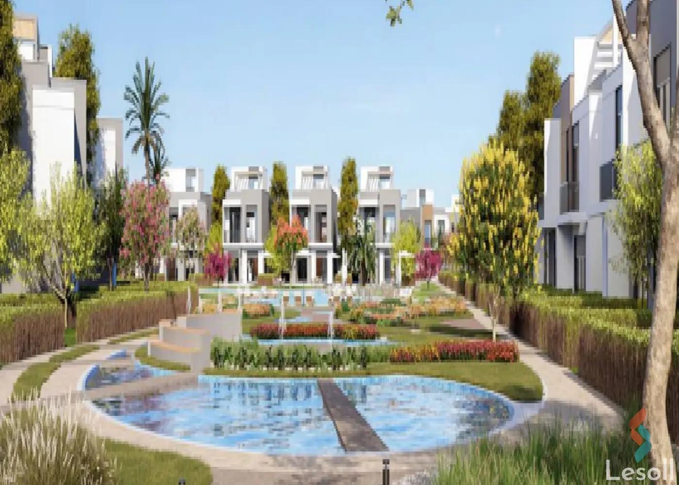 Townhouse for sale with an data.area 296 meters and 4 data.rooms in Cheikh Zayed Giza - All Images