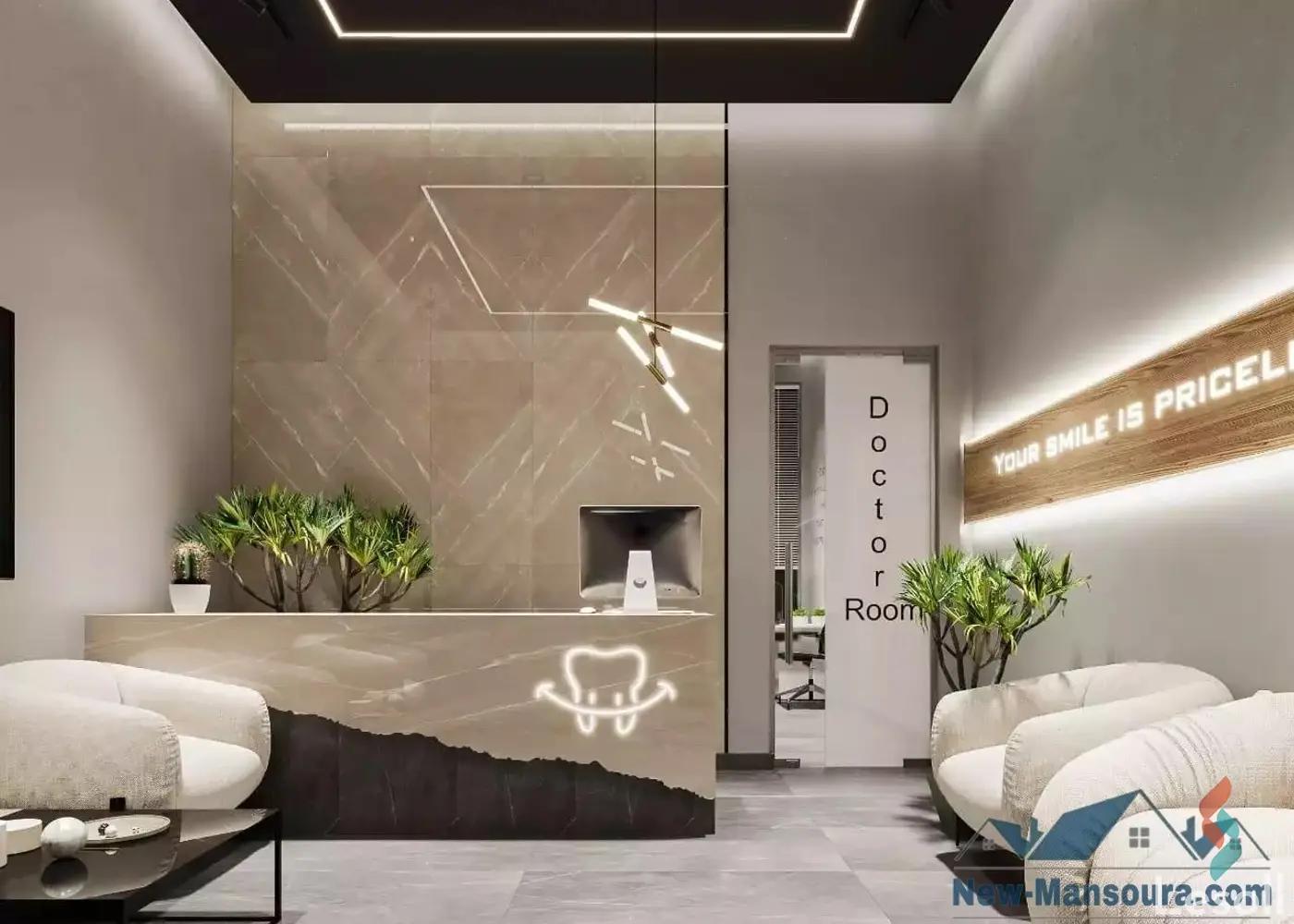 Clinic for sale with an area of 50 meters in Mansoura Dakahlia