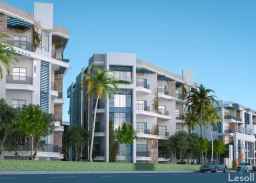 دوبلكس للبيع مساحه170م+170م روف بمقدم 10% اول نمرة من البحر في دمياط الجديده