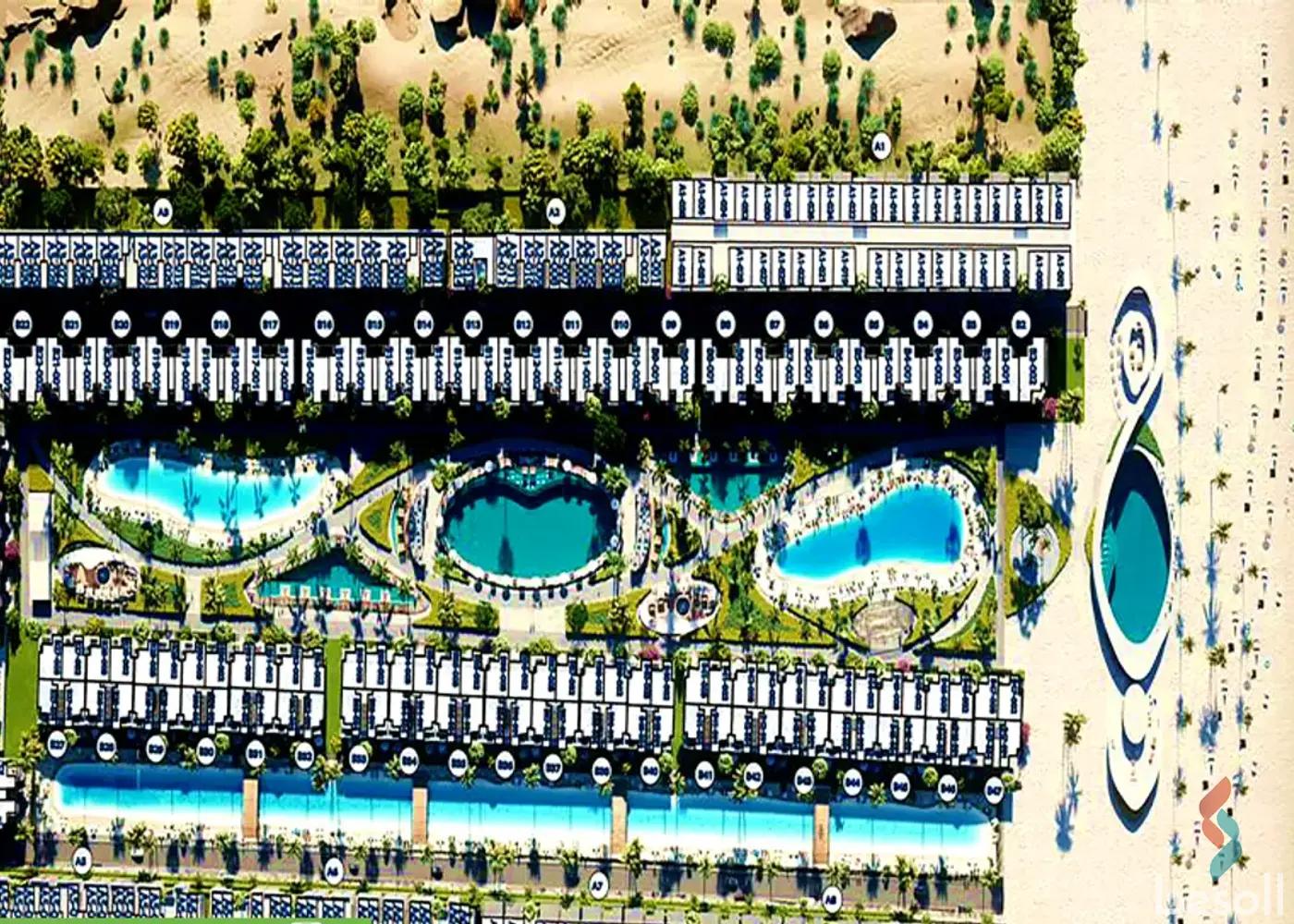 شالية للبيع بمساحة 85 متر و غرفتان في العين السخنة السويس - صورة 2