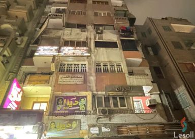 شقة للبيع بمساحة 110 متر و 3 غرف في شبرا القاهرة