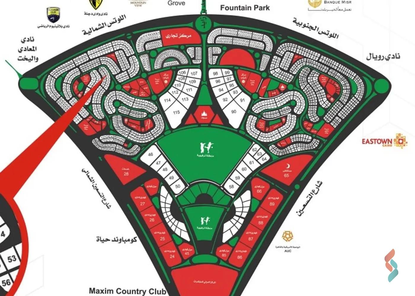 شقة للبيع بمساحة 235 متر و 3 غرف في القاهرة الجديدة القاهرة - صورة 4