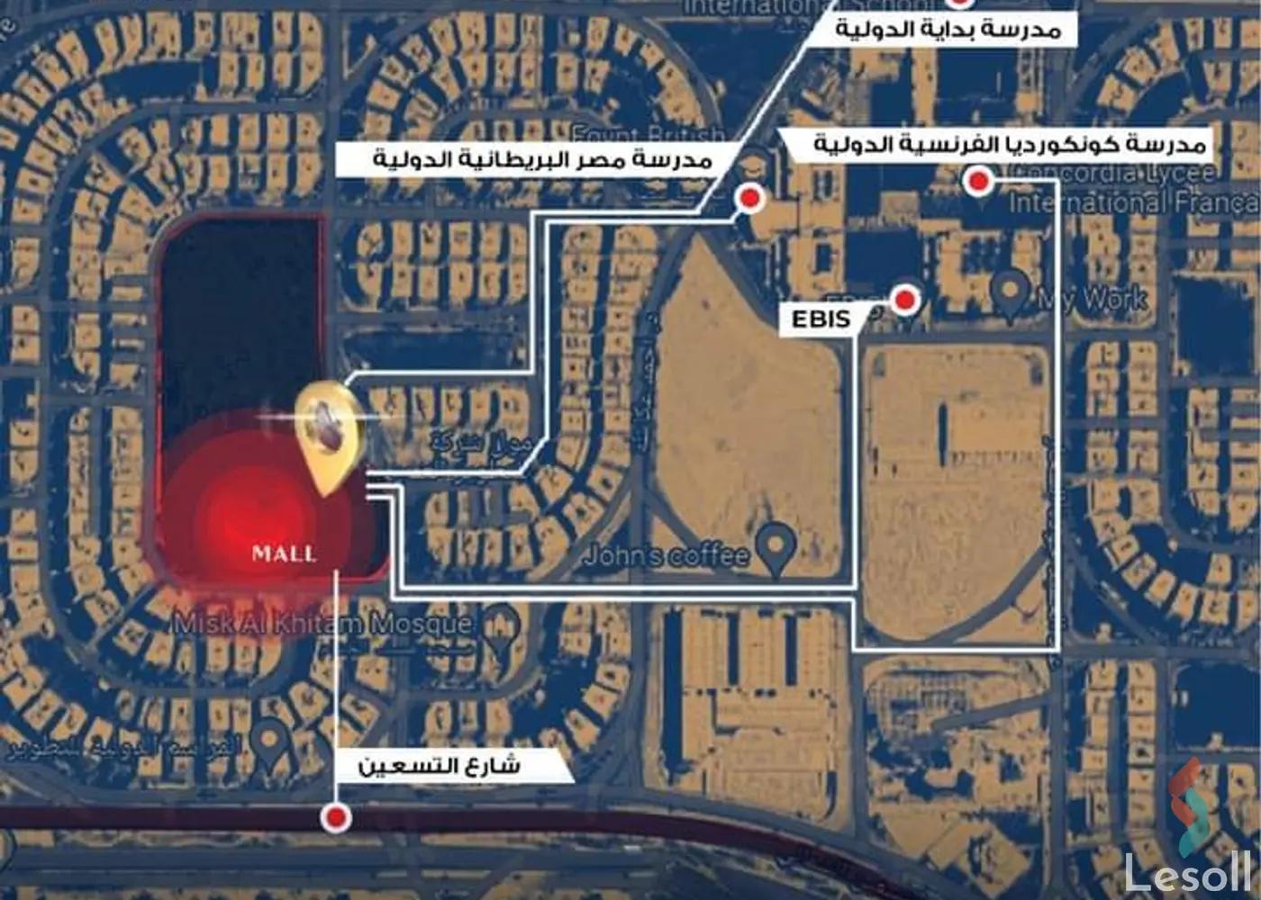 Retail for sale with an area of 91 meters in New Cairo Cairo - Image 3