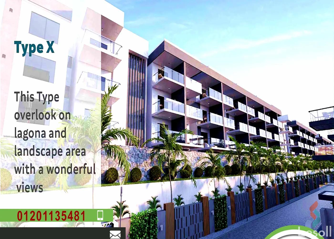 شقة للبيع بمساحة 65 متر و غرفتان في العين السخنة السويس