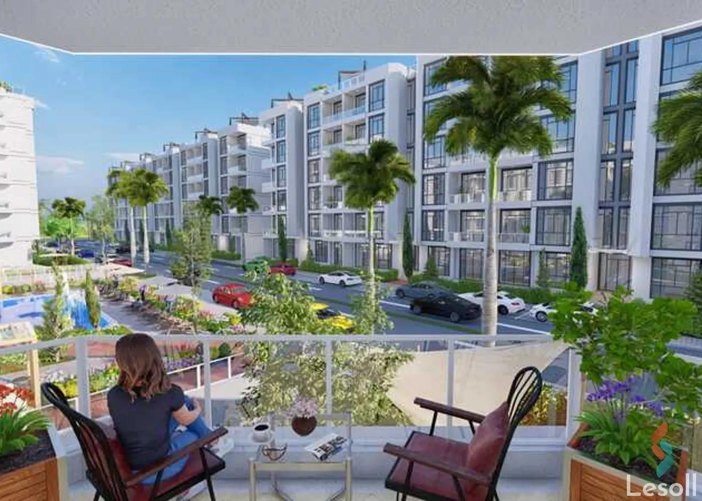 Apartment with garden for sale with an data.area 103 meters and 2 room in Cheikh Zayed Giza - Image 3