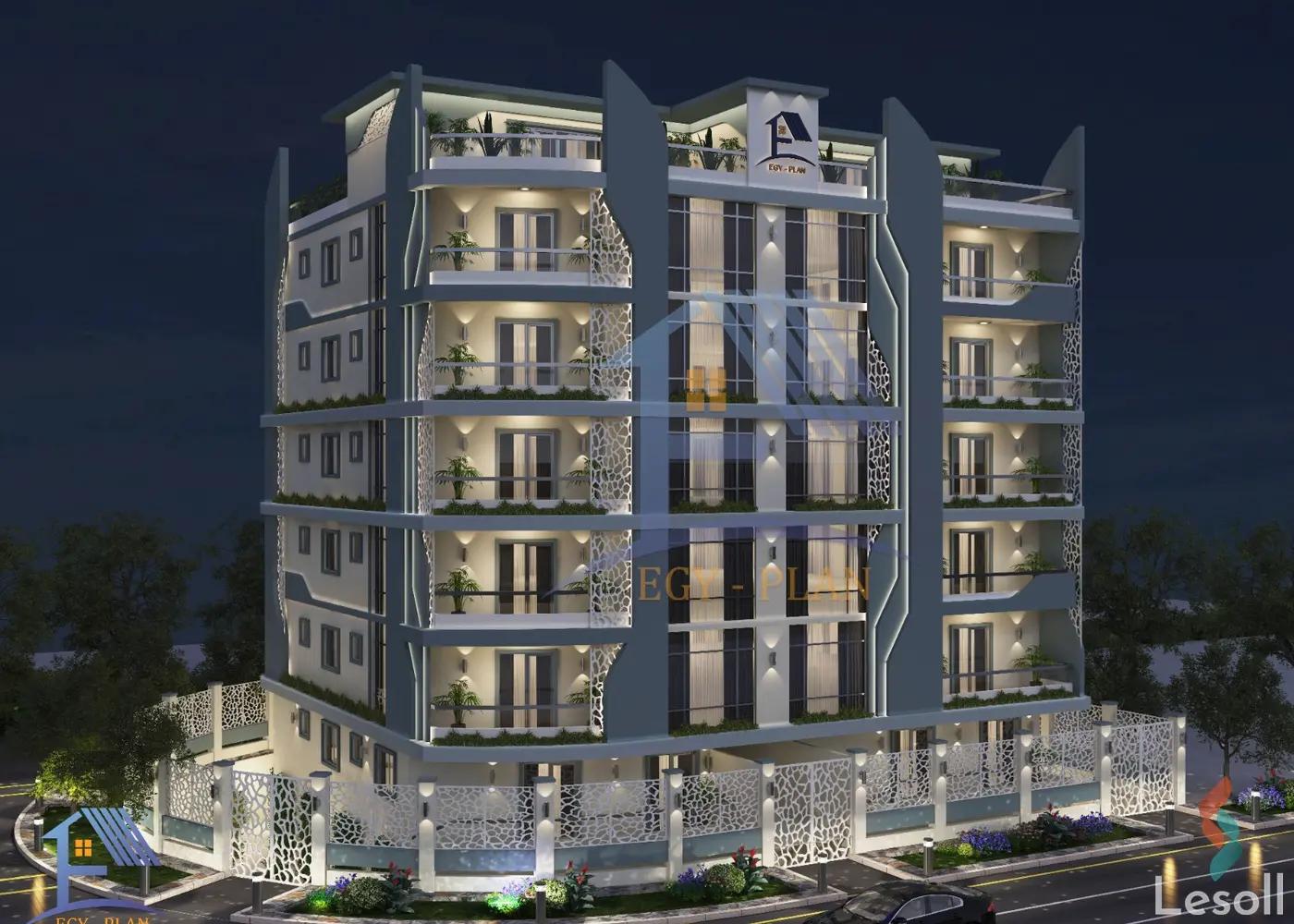 Apartment with garden for sale with an data.area 173 meters and 3 data.rooms in Cheikh Zayed Giza - Image 4