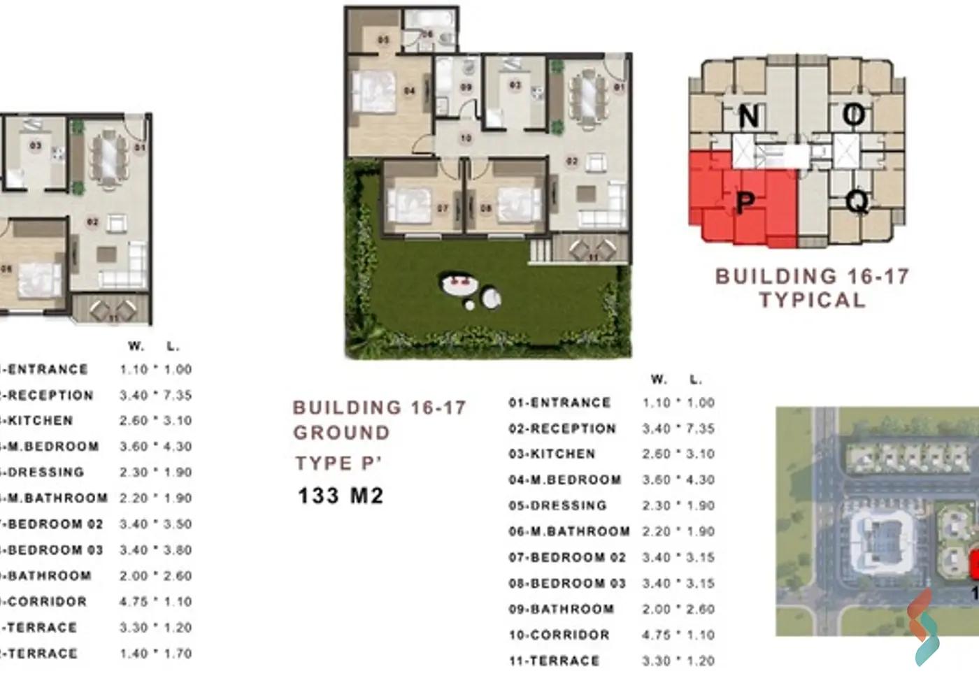 Apartment for sale with an data.area 140 meters and 3 data.rooms in Cheikh Zayed Giza - Image 2