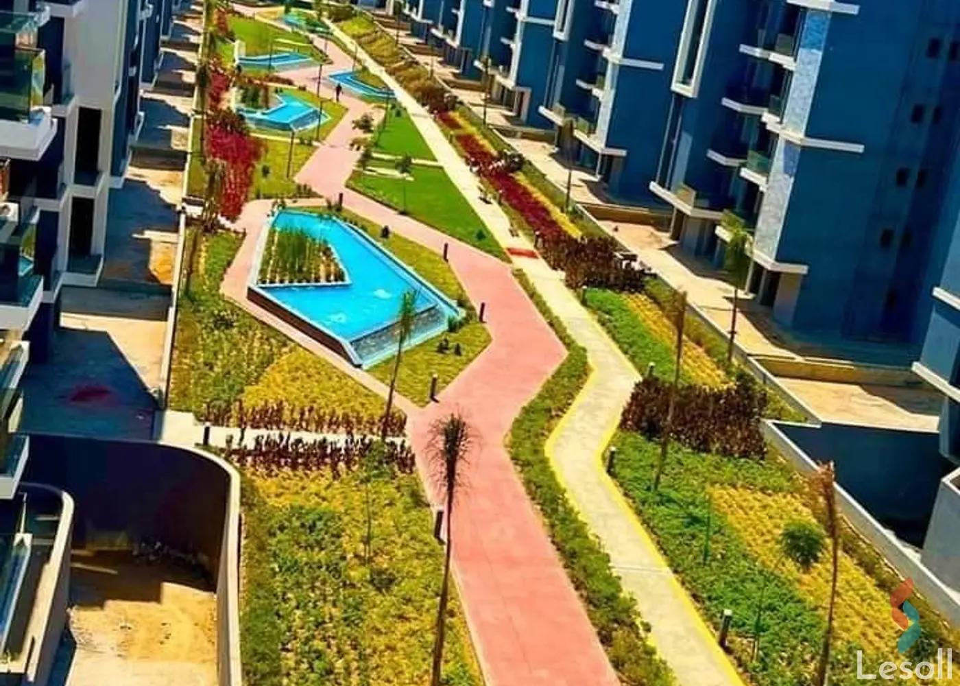 شقة للبيع بمساحة 100 متر و غرفتان في حدائق اكتوبر الجيزة - صورة 3