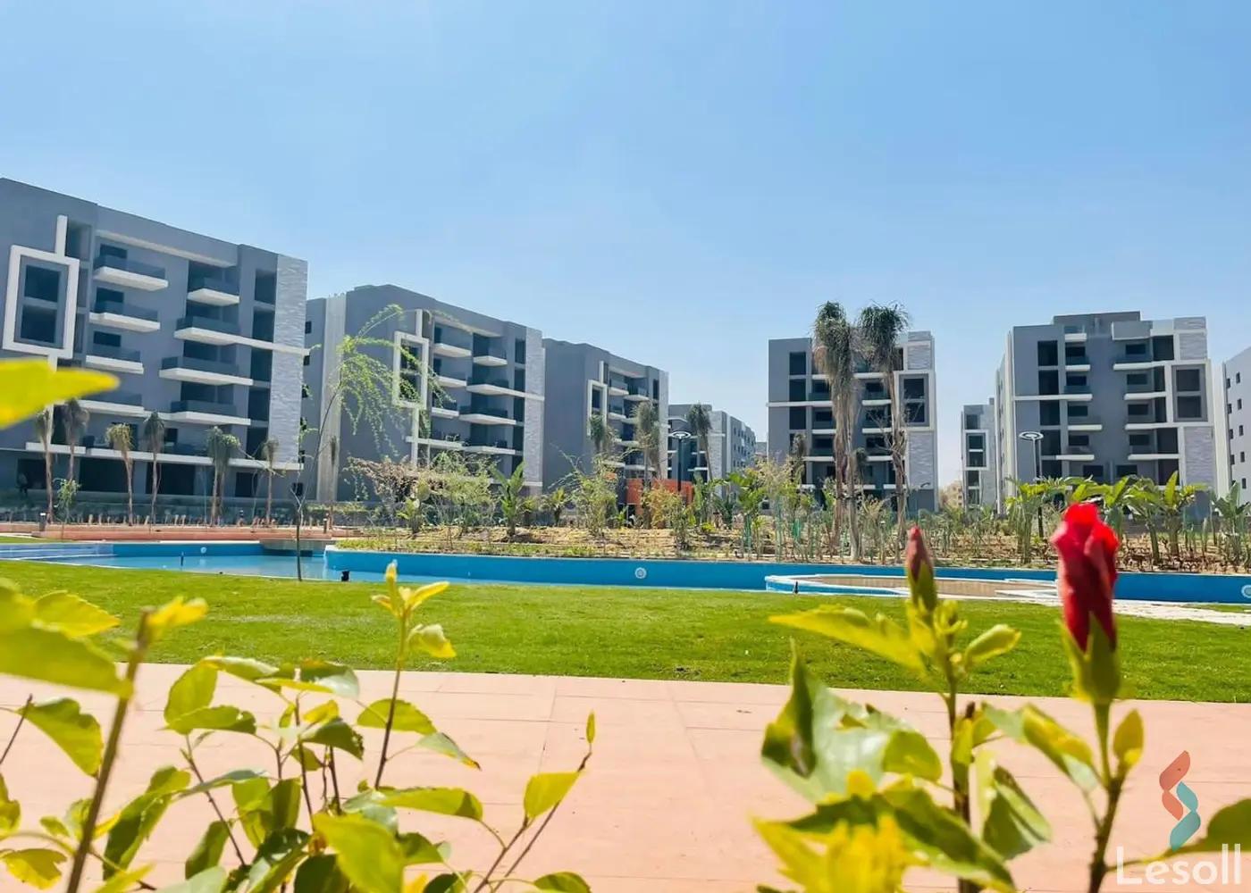 شقة للبيع بمساحة 100 متر و غرفتان في حدائق اكتوبر الجيزة - كل الصور