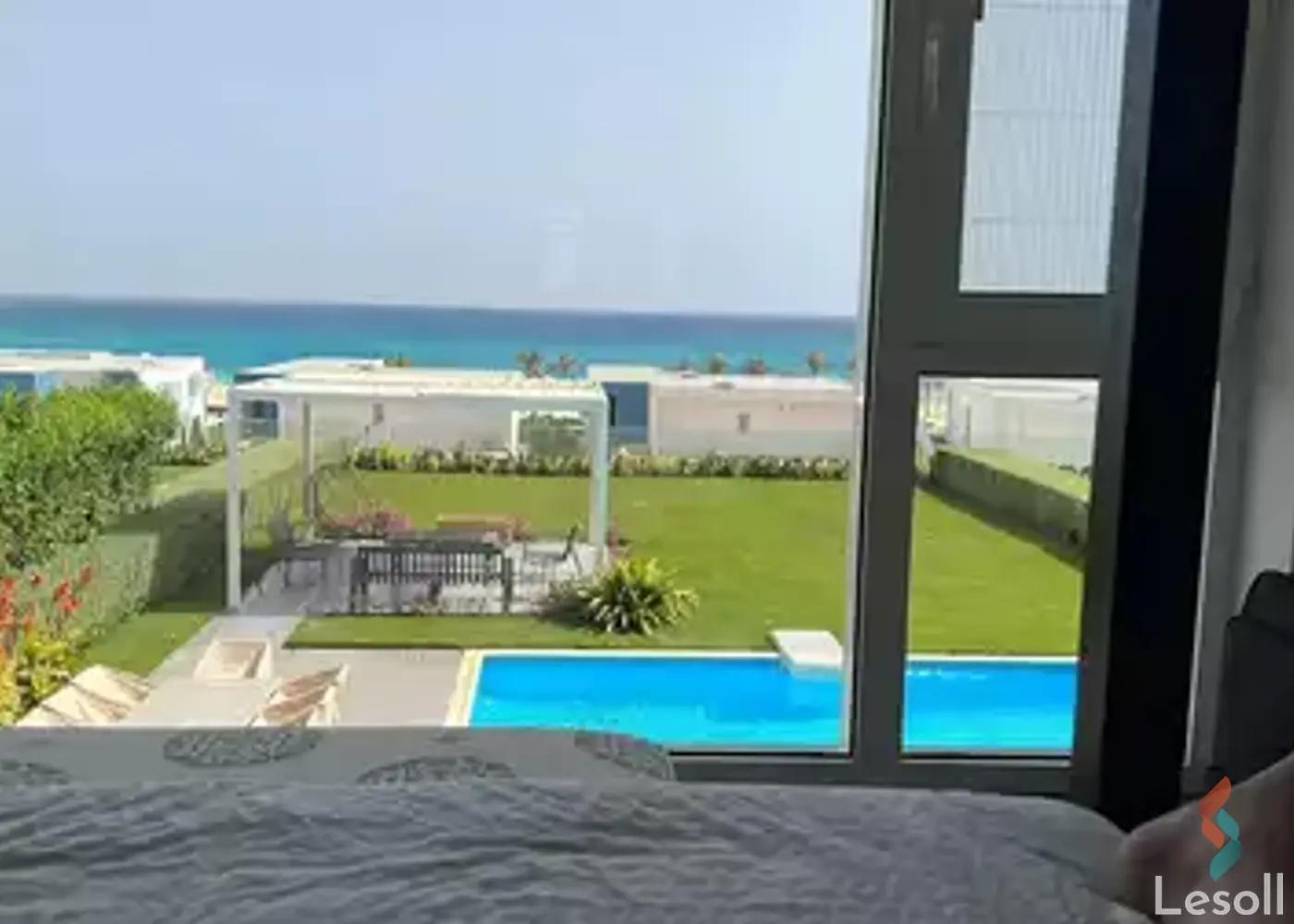 شالية للبيع بمساحة 120 متر و 3 غرف في الساحل الشمالي الاسكندرية - صورة 2