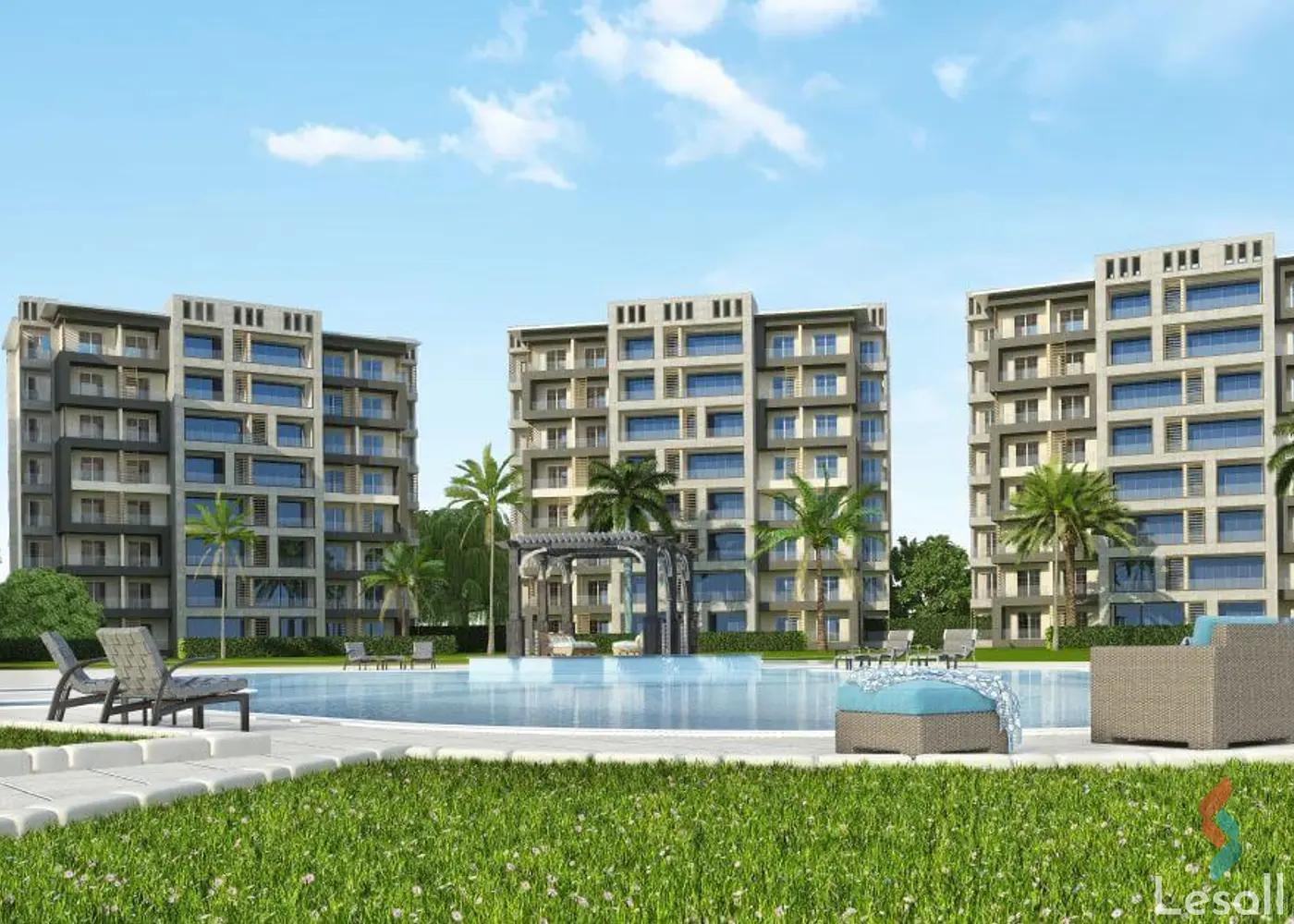 شقة للبيع بمساحة 115 متر و 3 غرف في العاصمة الإدارية القاهرة - صورة 2