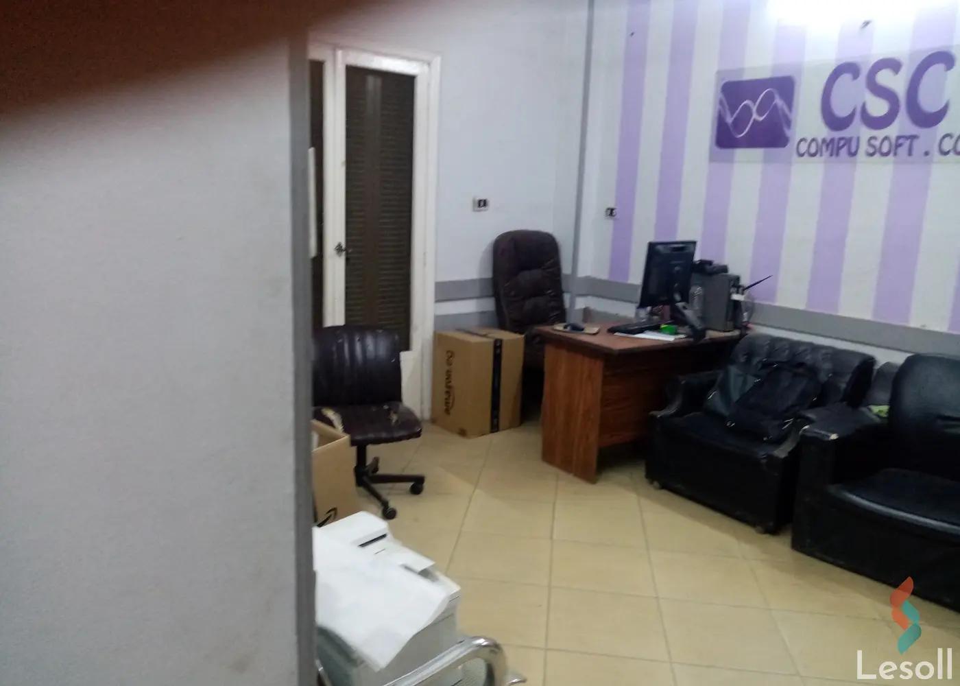 Office for sale with an area of 100 meters in Mohandessin Giza