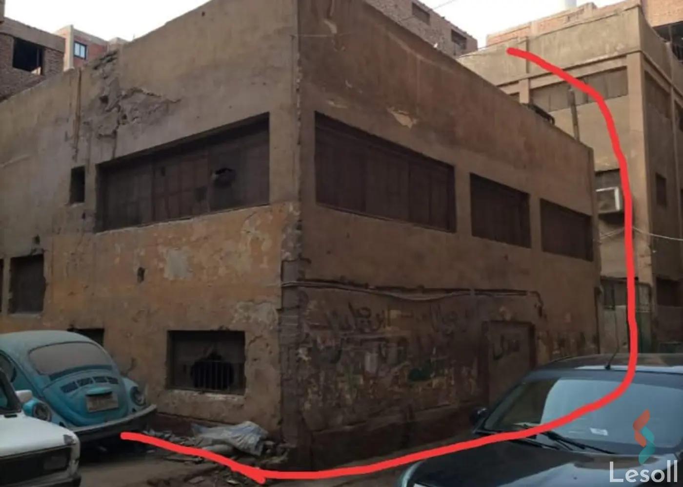 Factory for sale with an area of 1900 meters in El-Zaytoun Cairo