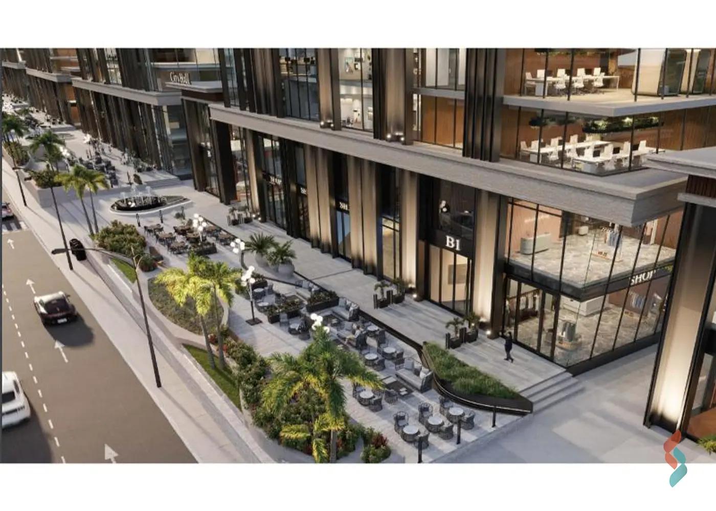 Retail for sale with an area of 41 meters in Capital New Cairo - All Images