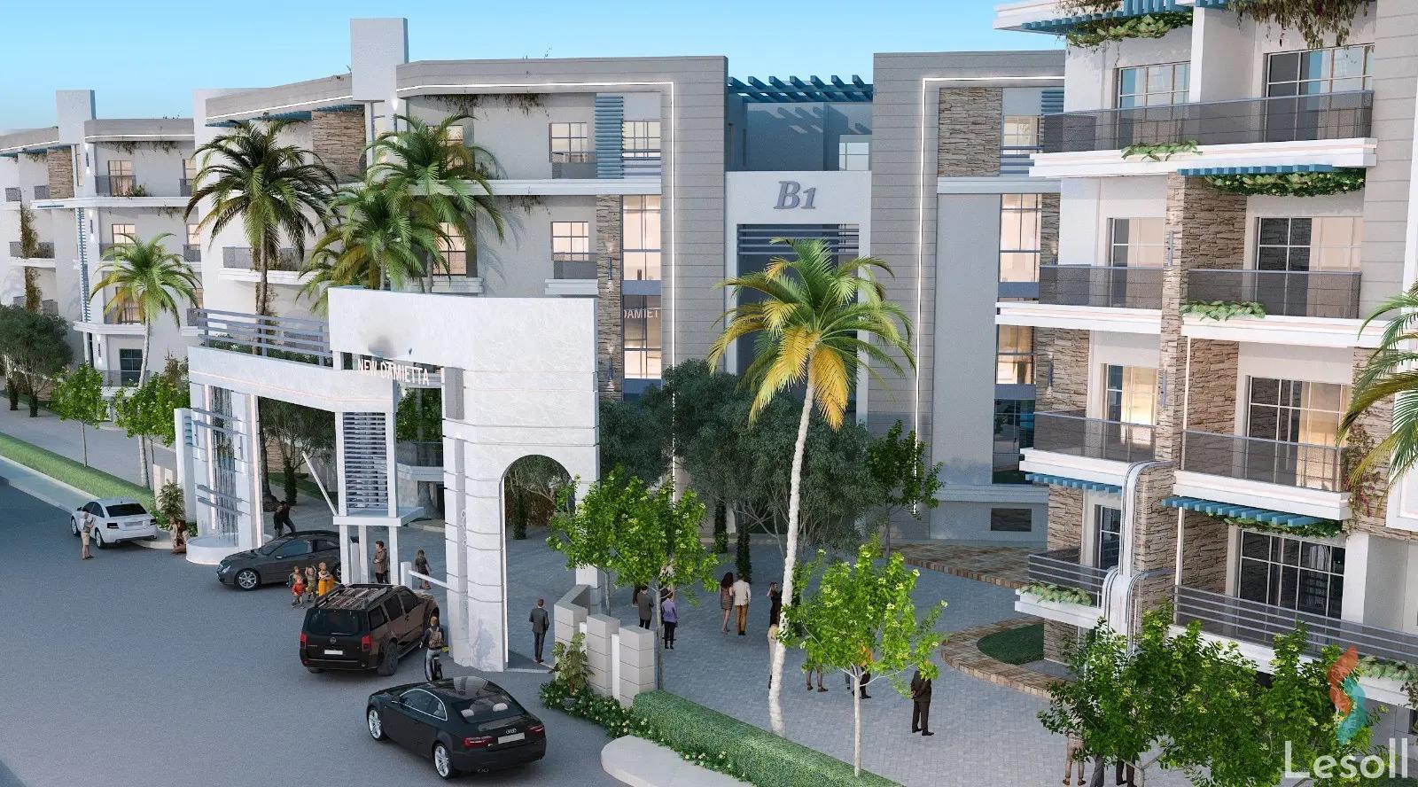 شقة للبيع بمساحة 165 متر و 3 غرف في دمياط الجديدة دمياط - صورة 4