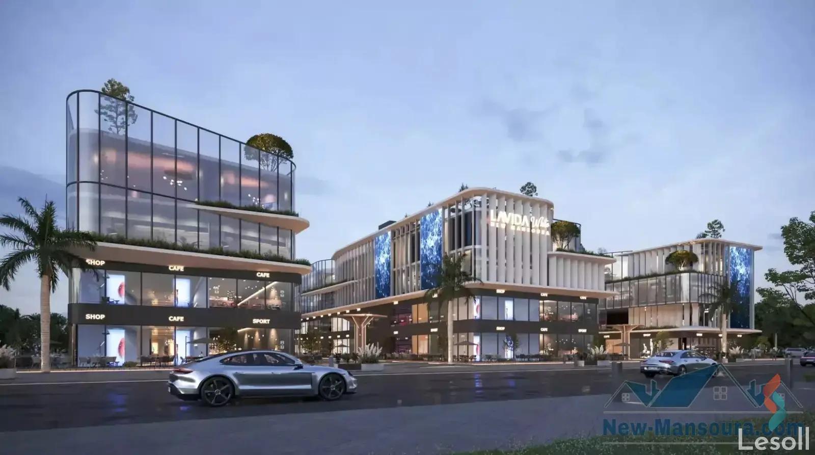 Retail for sale with an area of 44 meters in Mansoura Dakahlia