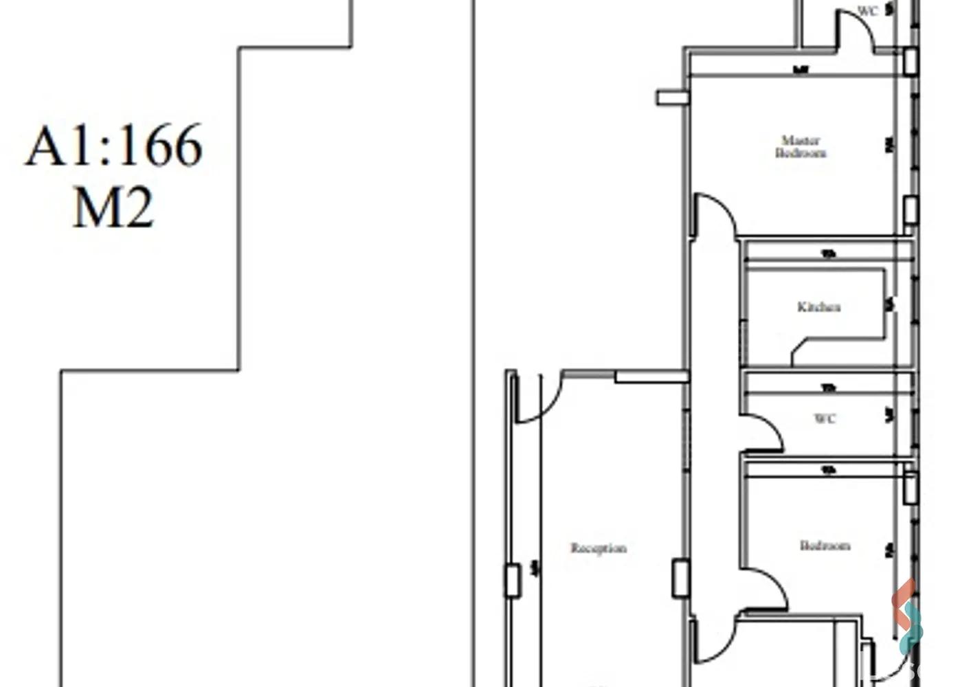 شقة للبيع بمساحة 166 متر و 3 غرف في القاهرة الجديدة القاهرة - صورة 2