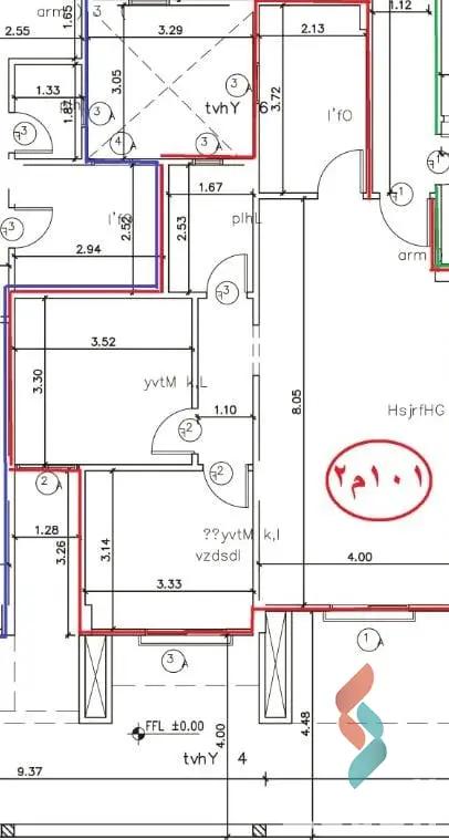Apartment with garden for sale with an data.area 101 meters and 2 room in New Cairo Cairo - Image 2