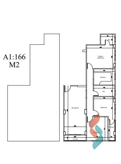 شقة للبيع بمساحة 166 متر و 3 غرف في القاهرة الجديدة القاهرة - صورة 2