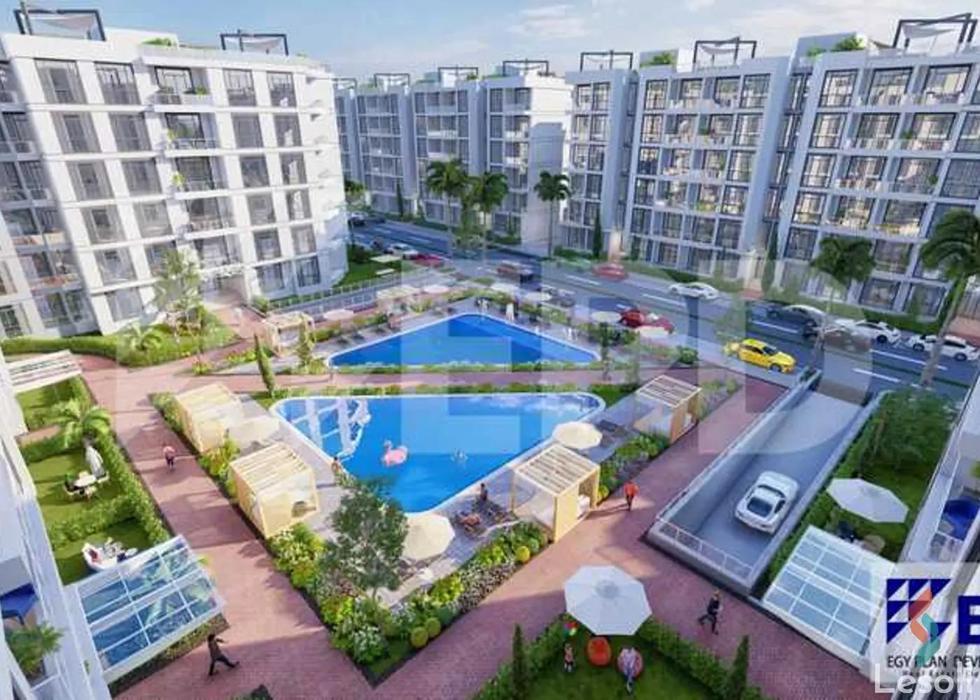 Apartment for sale with an data.area 130 meters and 3 data.rooms in Cheikh Zayed Giza - All Images