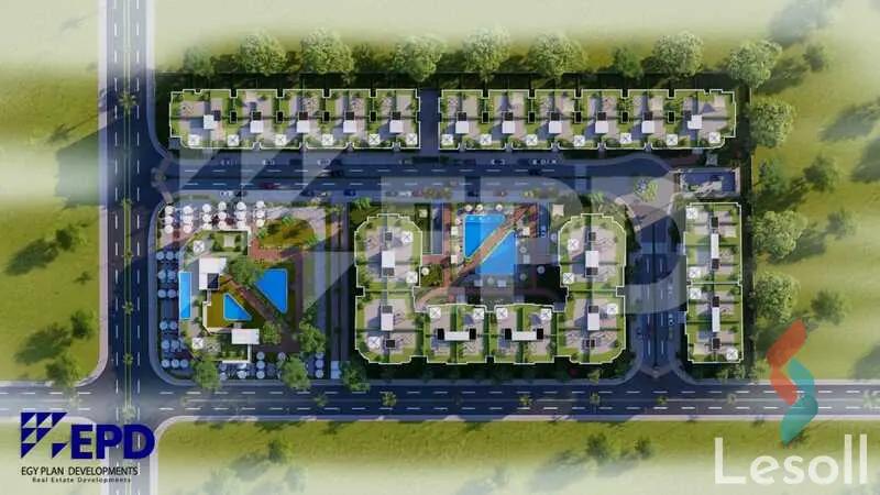 شقة للبيع بمساحة 140 متر و 3 غرف في الشيخ زايد الجيزة - صورة 3