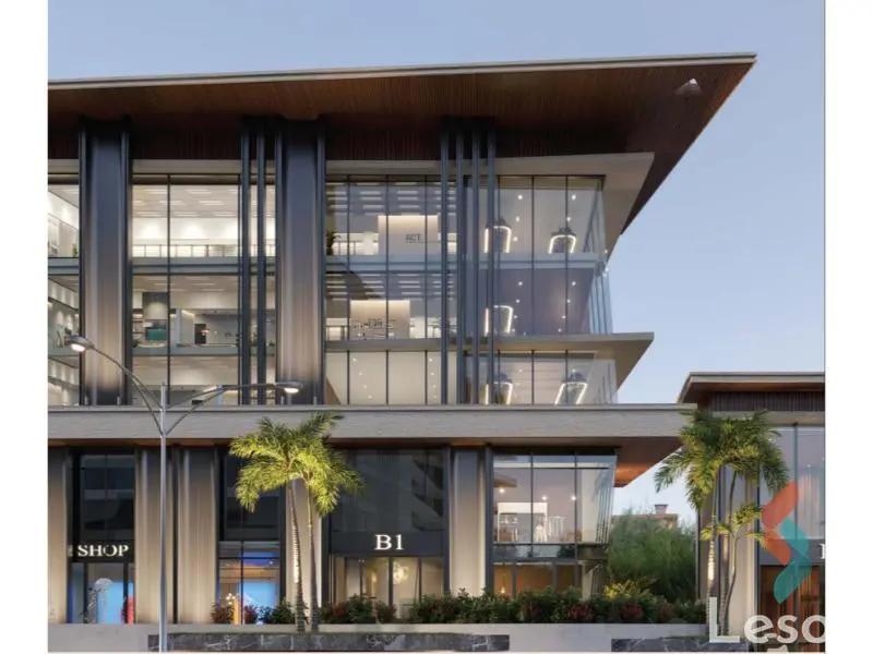 Retail for sale with an area of 54 meters in Capital New Cairo - All Images