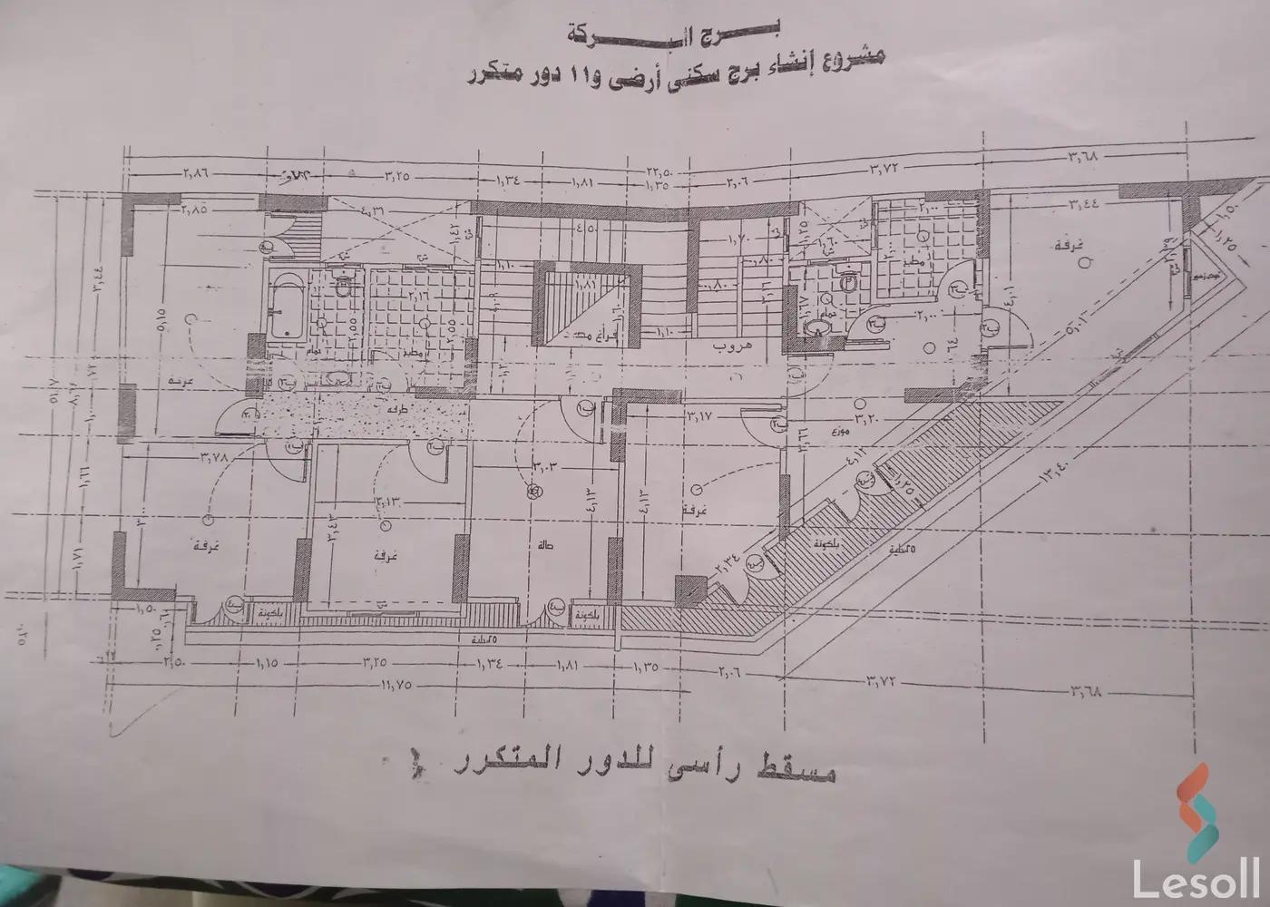 Apartment for sale with an data.area 200 meters and 4 data.rooms in Tanta Gharbiya