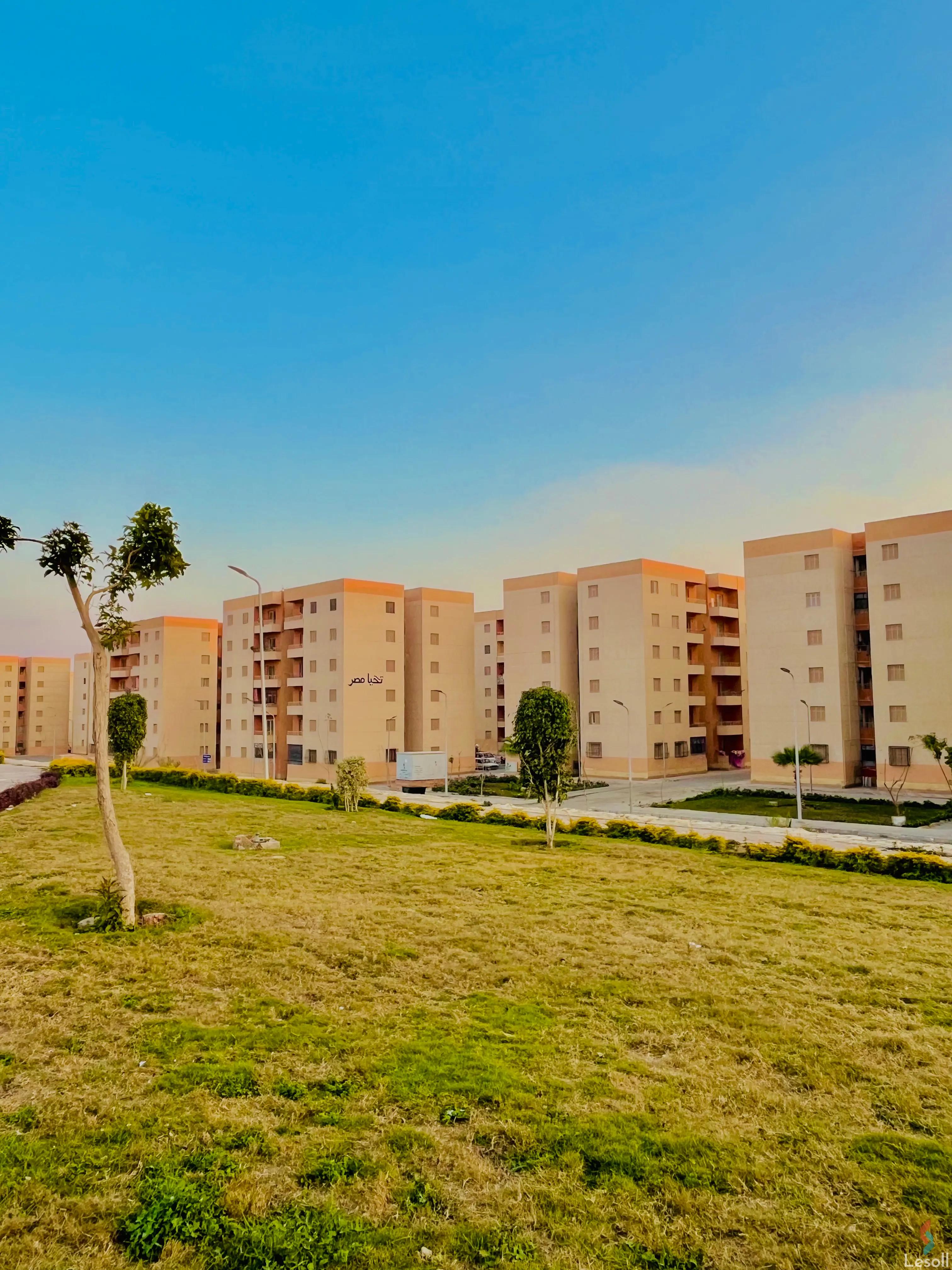 شقة للبيع بمساحة 90 متر و 3 غرف في مدينة بدر القاهرة - صورة 2