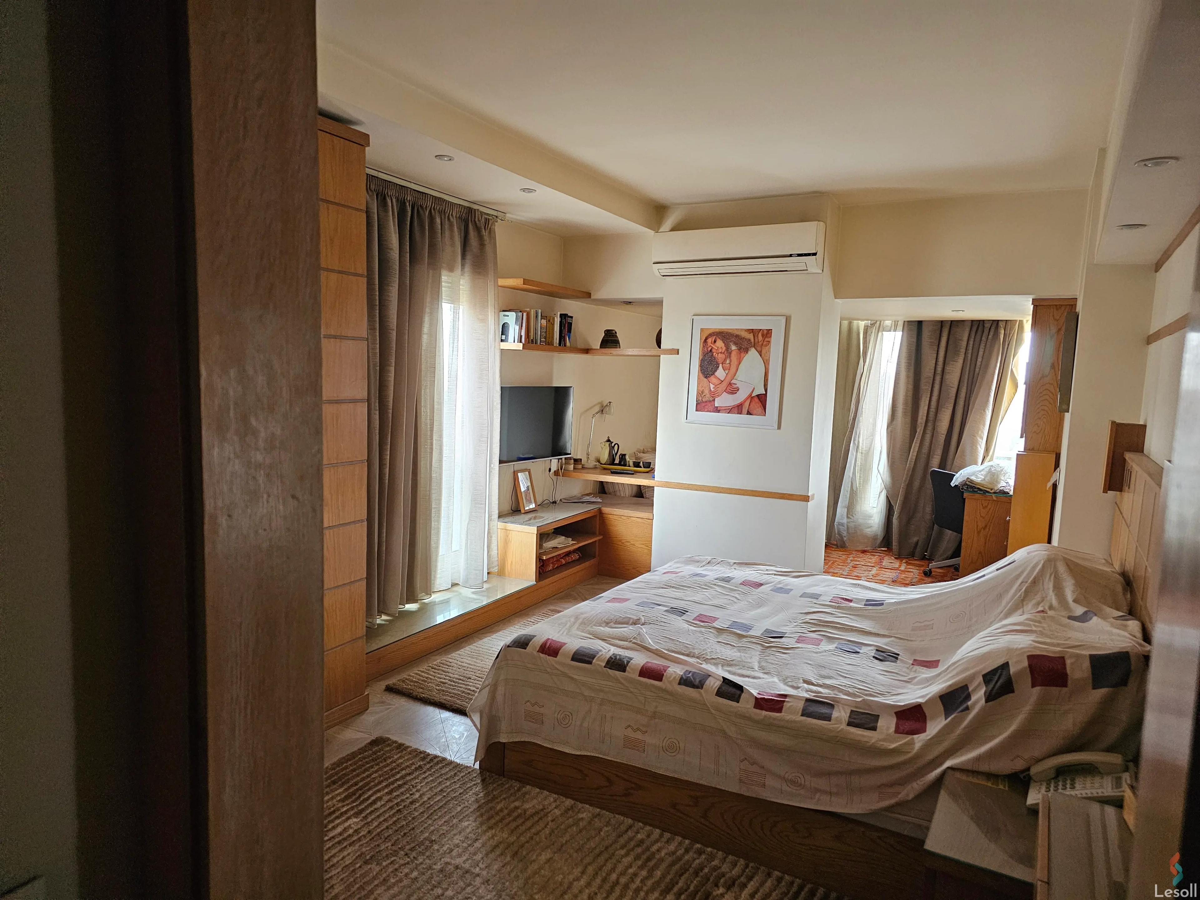 Apartment for yearly rent with an data.area 125 meters and 2 rooms in Zamalek Cairo