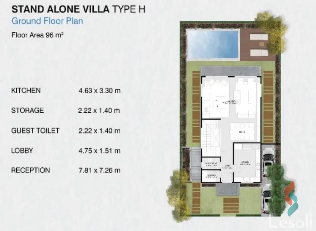Villa for sale with an data.area 307 meters and 3 data.rooms in Cheikh Zayed Giza - Image 3