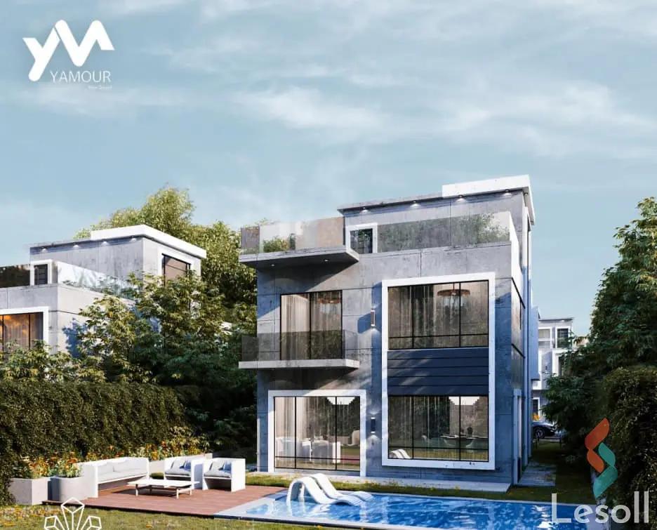 Villa for sale with an data.area 307 meters and 3 data.rooms in Cheikh Zayed Giza - Image 2