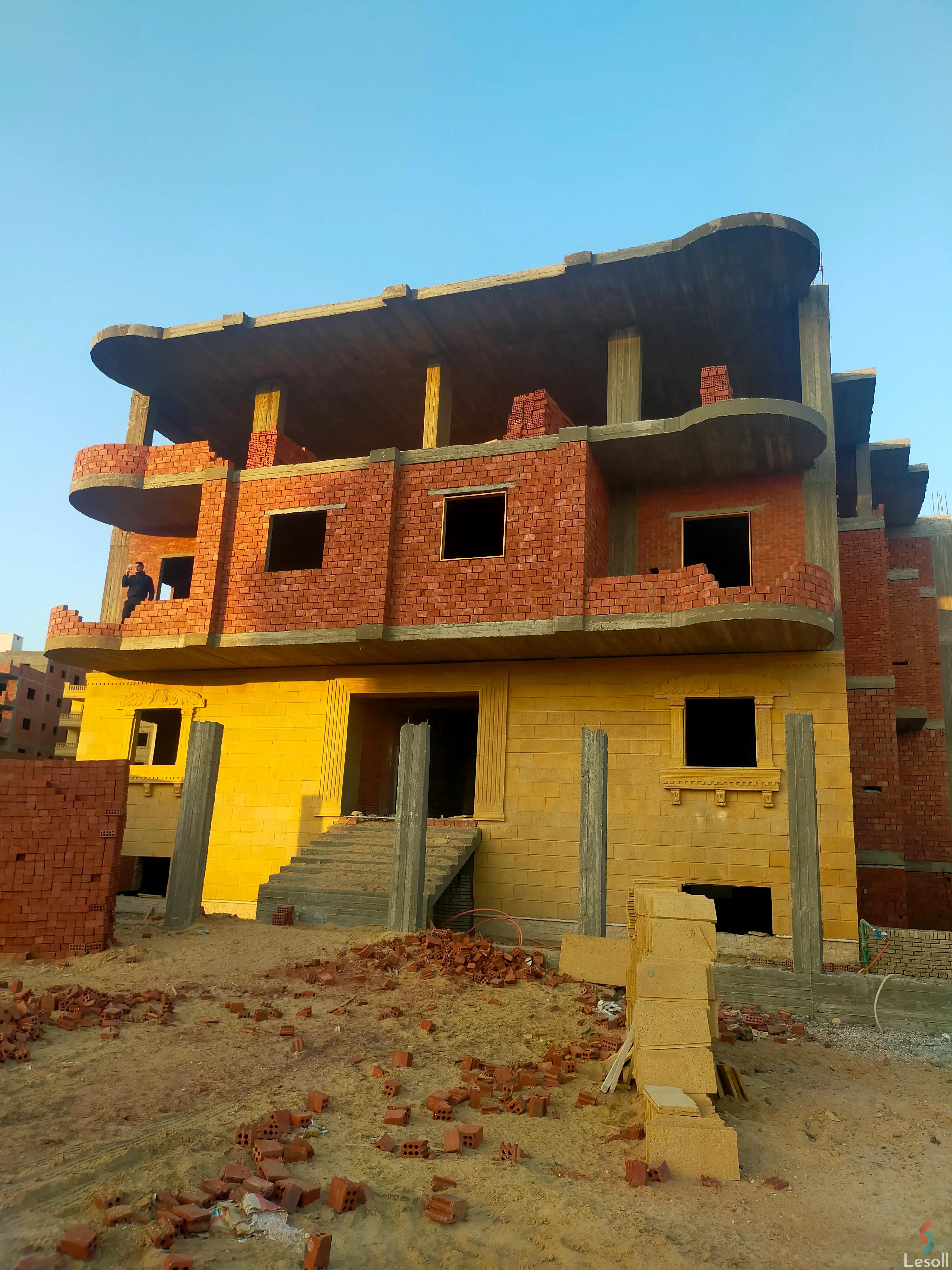 Apartment for sale with an data.area 200 meters and 3 data.rooms in Obour Qaliubiya - All Images