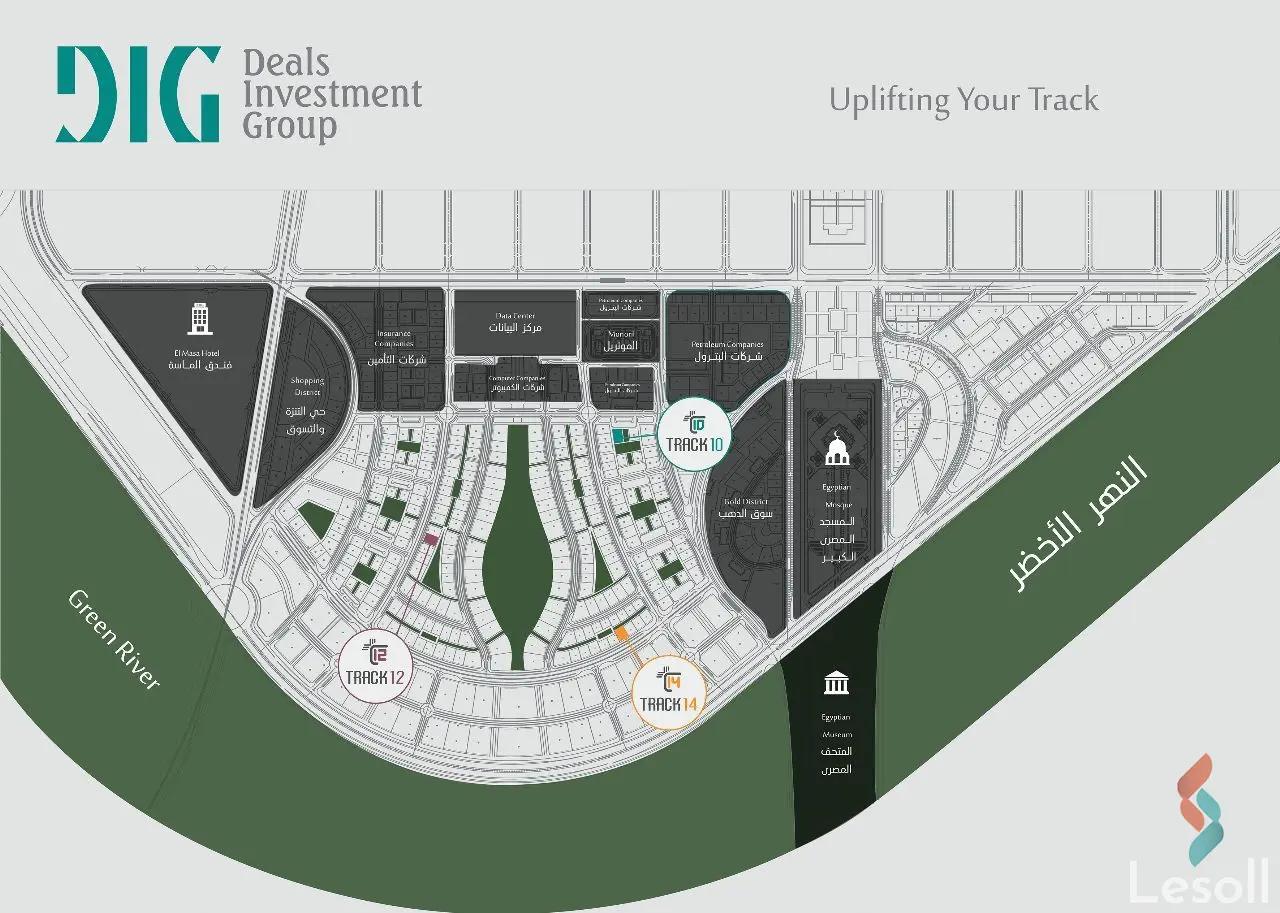 Retail for sale with an area of 43 meters in Capital New Cairo - All Images