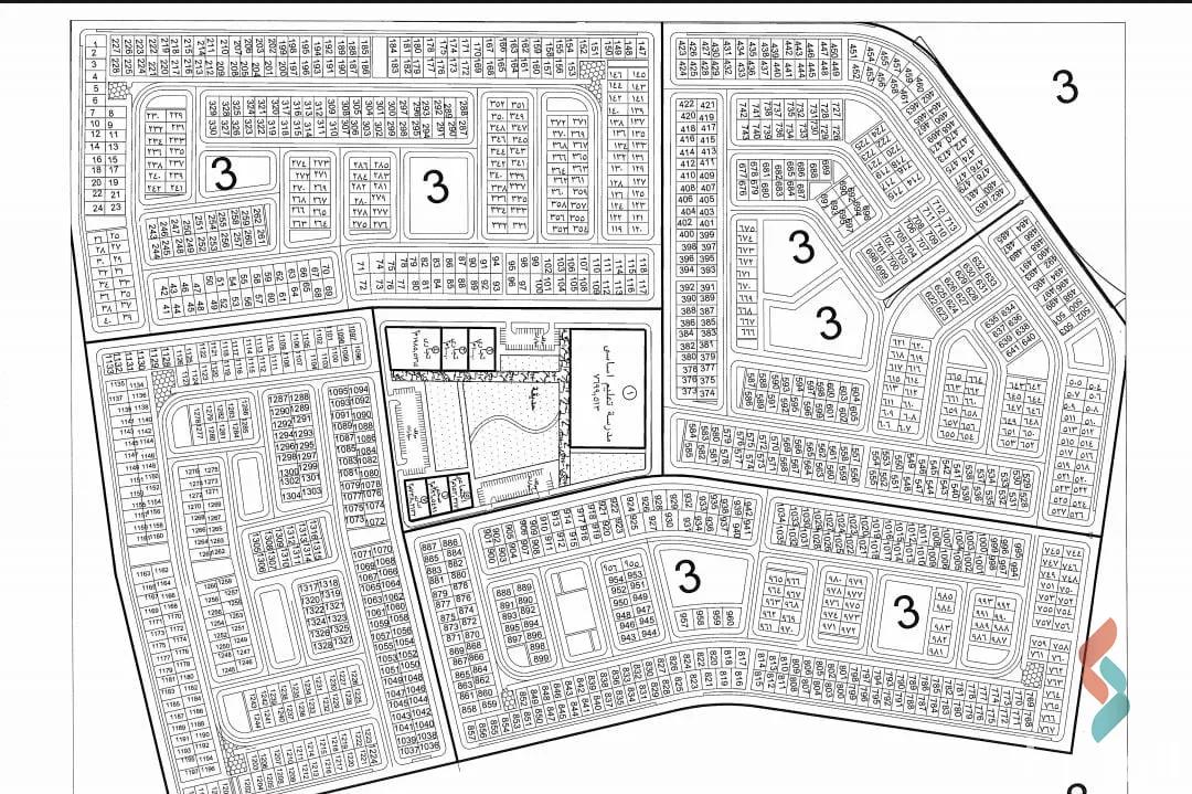 Land building for sale with an area of 209 meters in Badr City Cairo