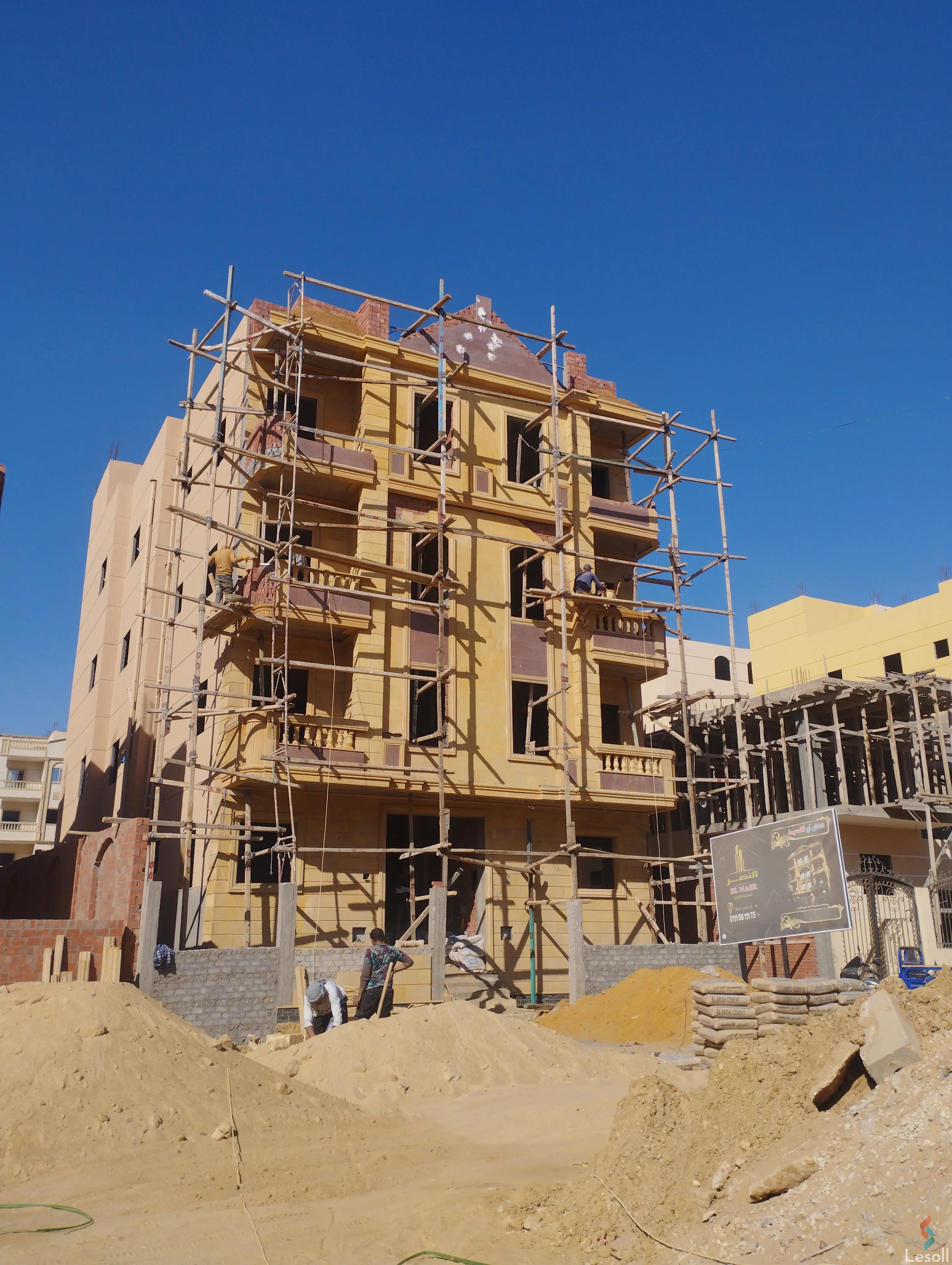 شقة للبيع بمساحة 140 متر و 3 غرف في مدينة بدر القاهرة - صورة 3