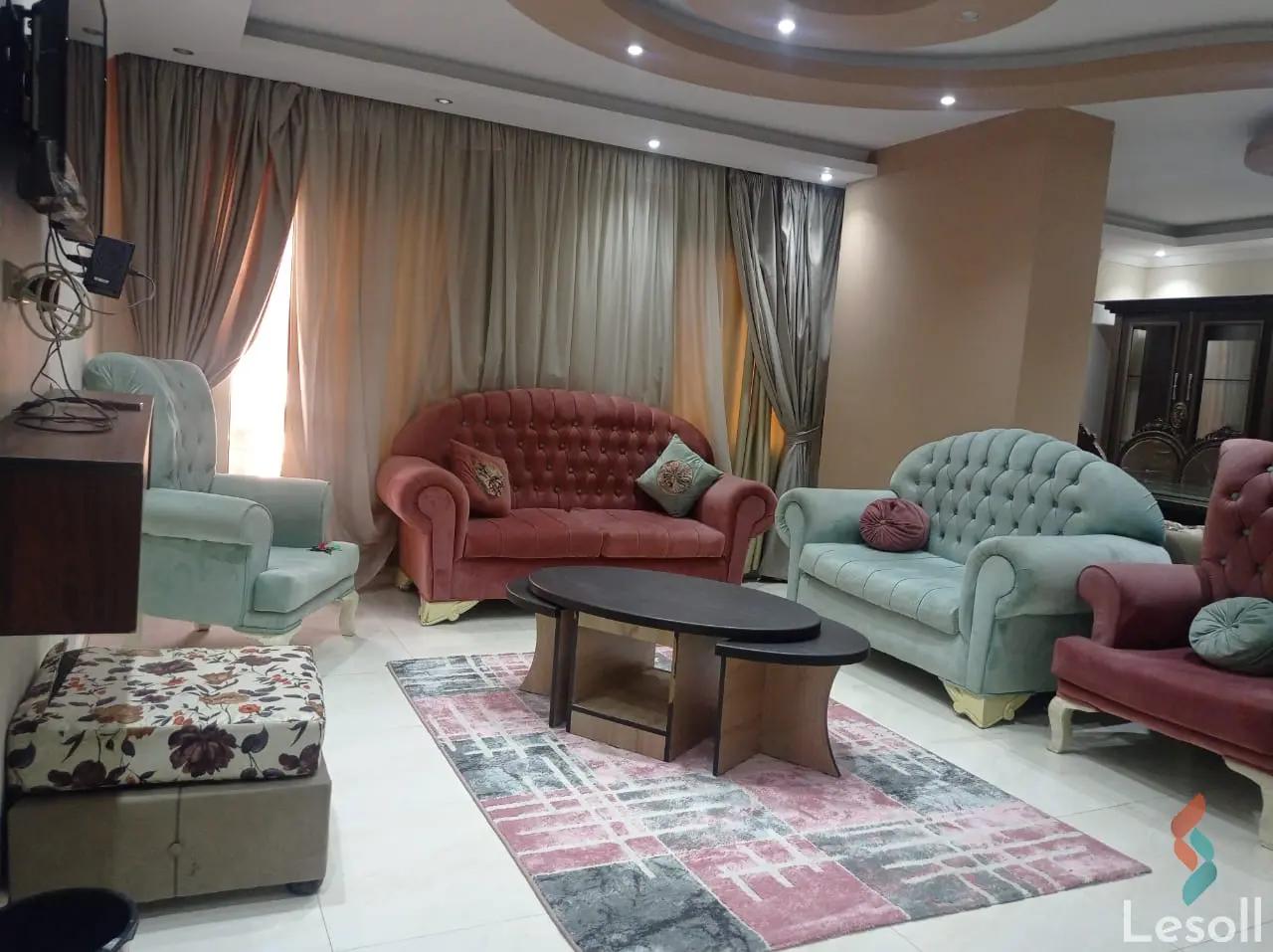 Hotel Apartment for daily rent with an data.area 150 meters and 3 rooms in Giza Giza