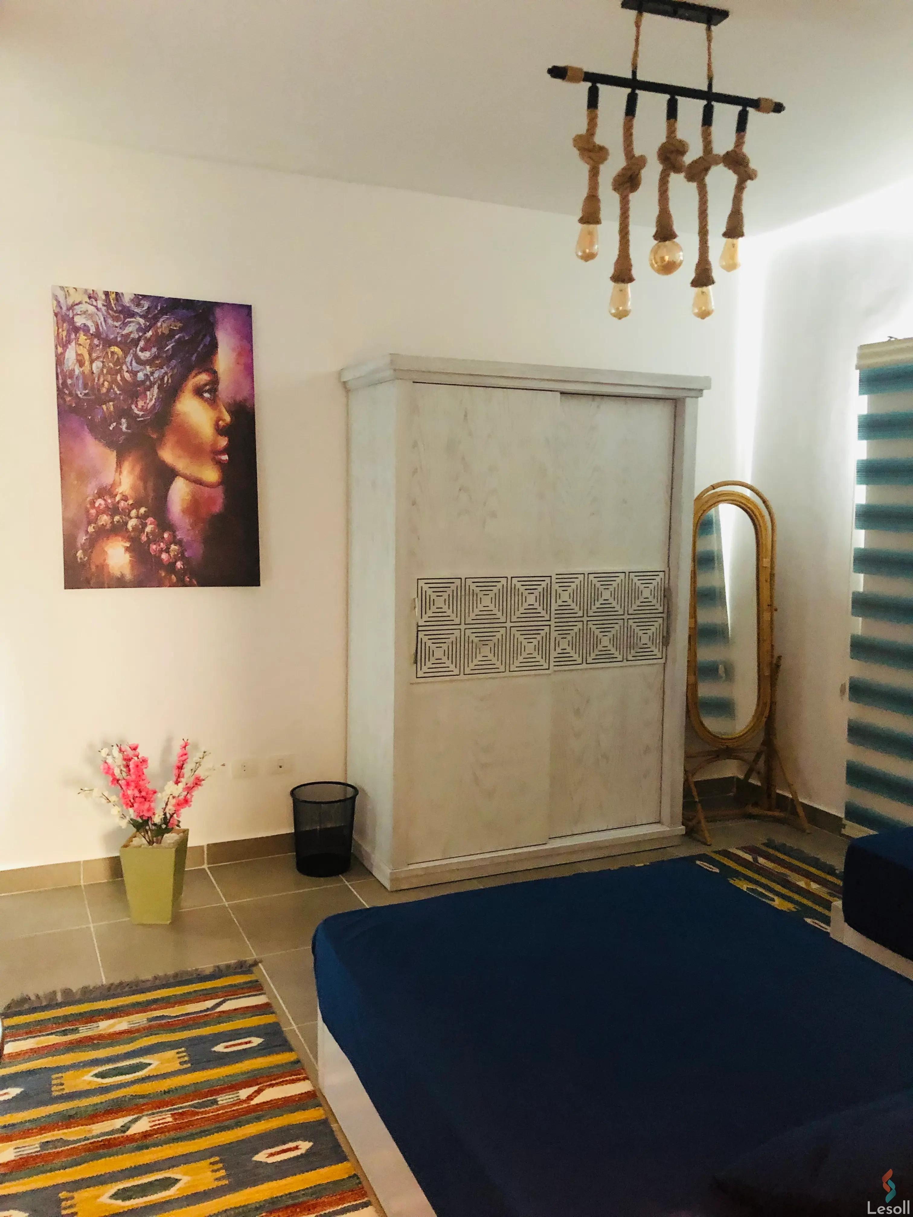 بنتهاوس للايجار اليومي بمساحة 155 متر و غرفتان في الساحل الشمالي الاسكندرية