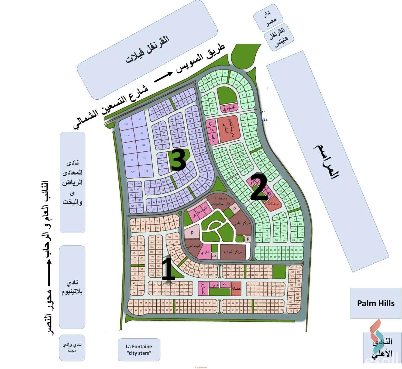 Villa for sale with an data.area 2,400 meters and 10 data.rooms in 5th Settlement Cairo - All Images