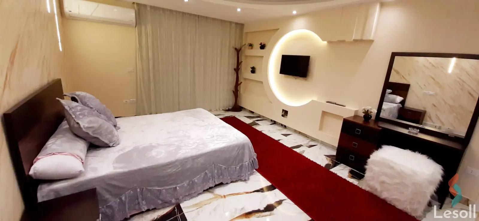 شقة للايجار اليومي بمساحة 165 متر و 3 غرف في المهندسين الجيزة - صورة 3